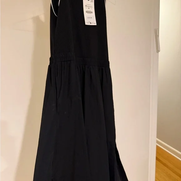 Zara Black Sleeveless Dress NWT - Picture 4 of 5